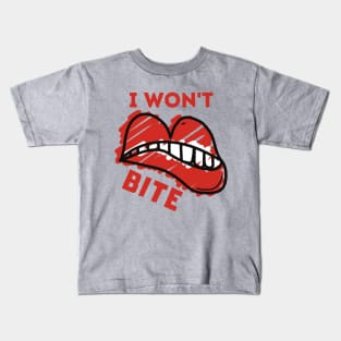 Iwon't bite Kids T-Shirt